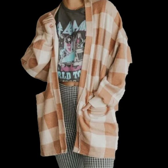 NWT Free People Benji Cardi / Camel Combo - Picture 13 of 14